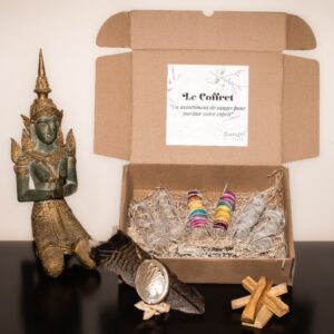 white sage well-being and meditation gift set